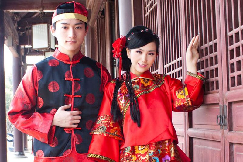 Qipao Cheongsam Chinese Dress Red | Traditional Dress Chinese Red - Red  Qipao Vintage - Aliexpress